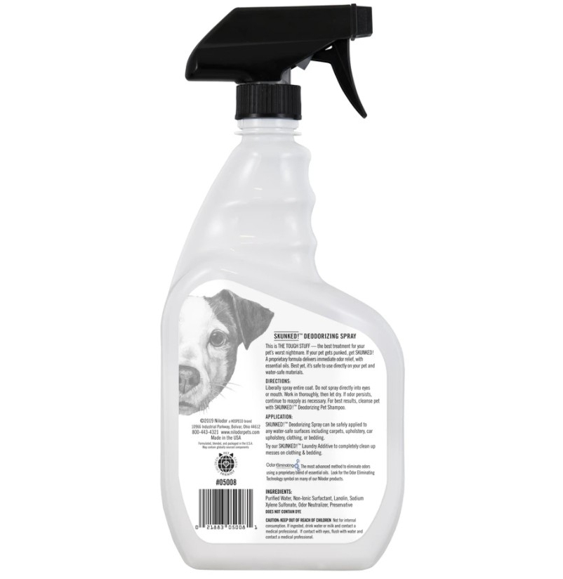 Nilodor Skunked! Multi-Surface Deodorizing Spray
