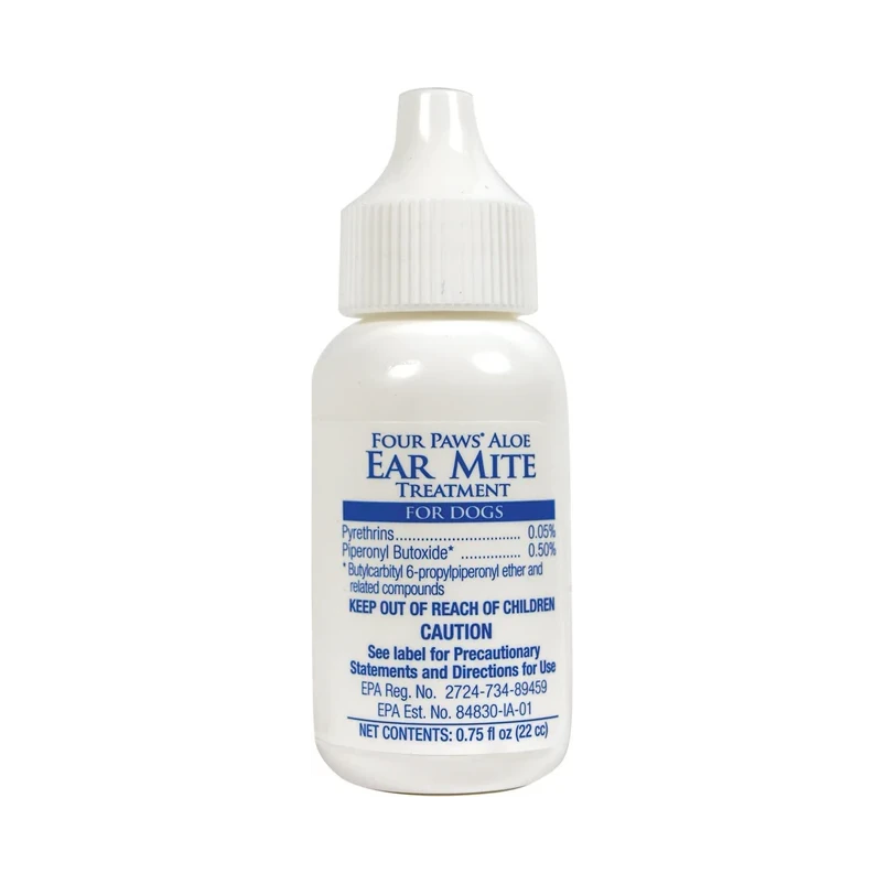 Four Paws Ear Mite Remedy for Dogs