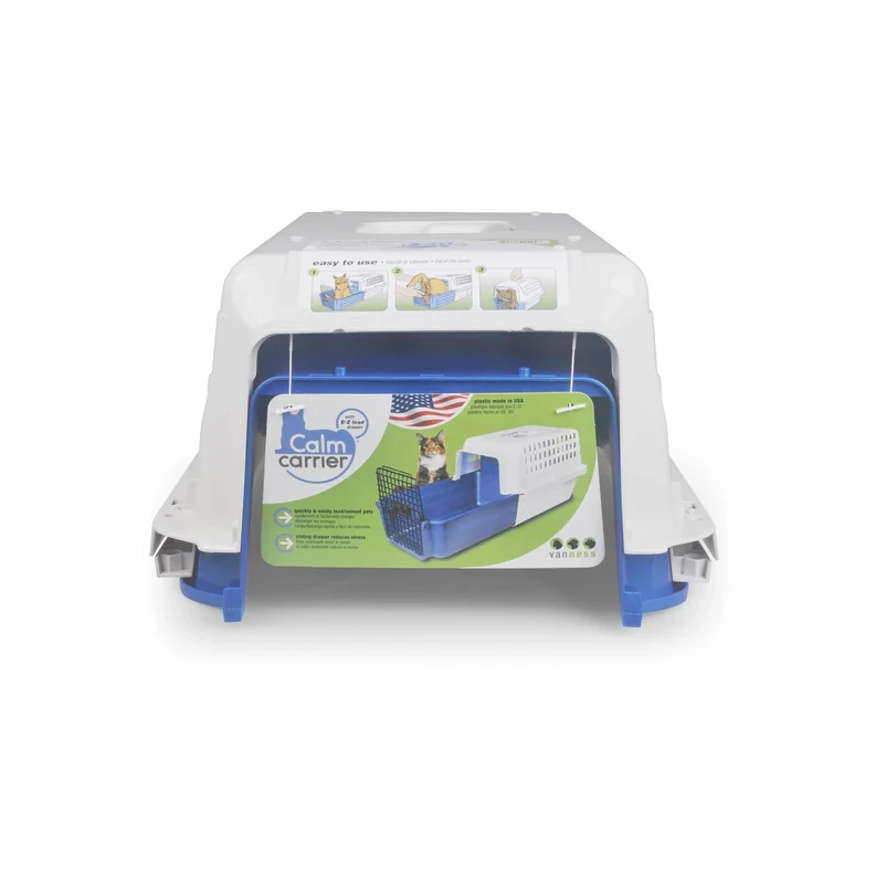 Van Ness Cat Calm Carrier with Easy Drawer