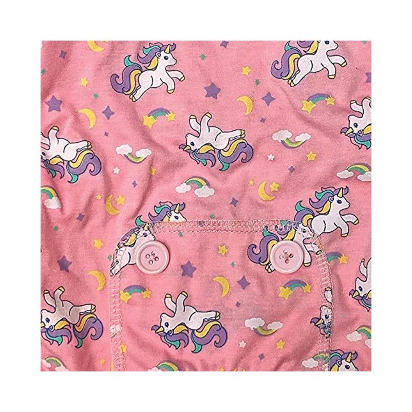 Unicorn Dog Pajamas Pink