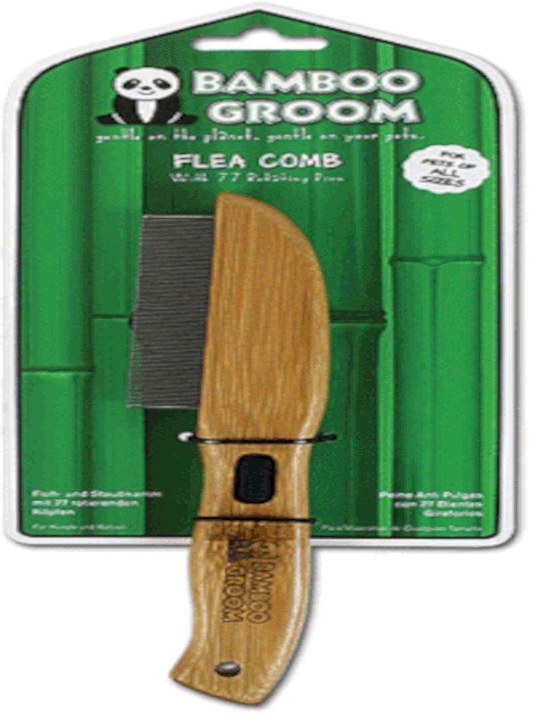 ALCOTT Bamboo Groom Flea Comb