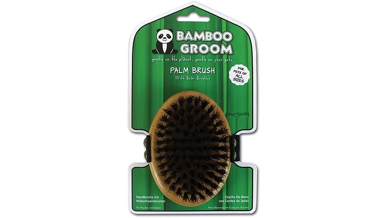 ALCOTT Bamboo Palm Brush Boar Bristles