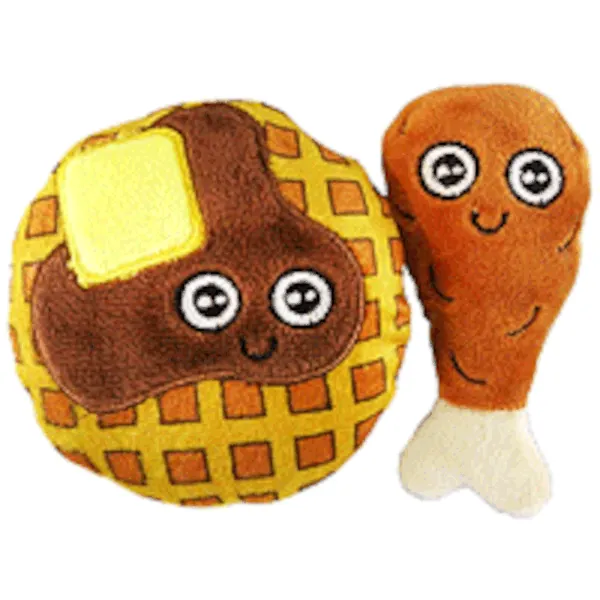 MAD CAT Chicken and Waffles Cat Toys - Image 2