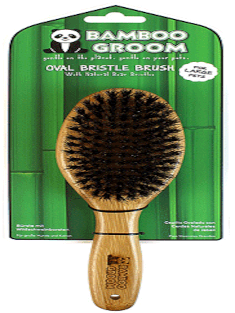 ALCOTT Bamboo Groom Bristle Brush