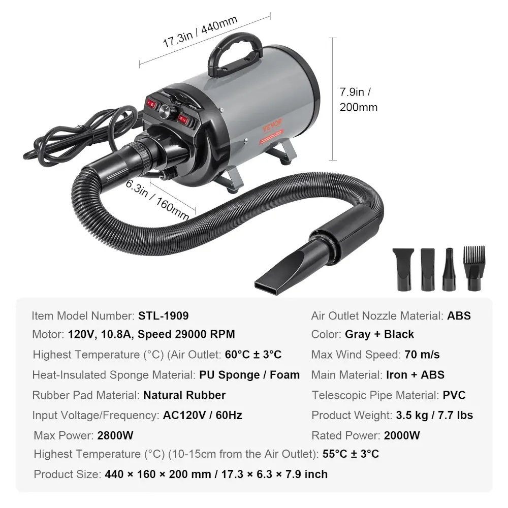 Dog Grooming Pet Dryer